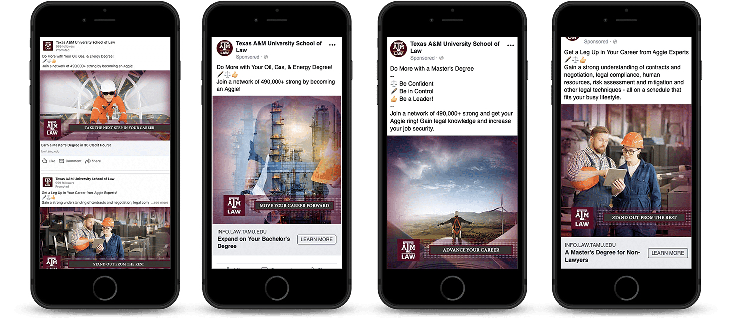 Texas A&M Law Oil and Gas Ads